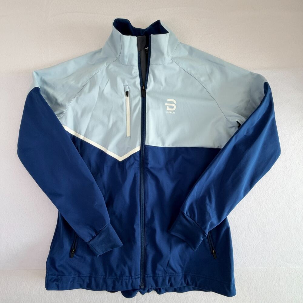 Bjorn Daehlie Full Zip Jacket Women's M Blue Cross Country Ski Running